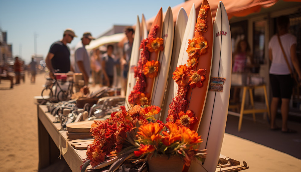 Les avantages économiques de la location de planches de surf pour les petites entreprises touristiques
