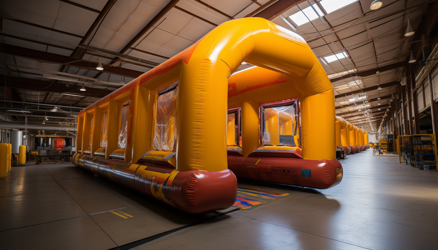 Les meilleures pratiques pour l'installation de grandes structures gonflables en sécurité